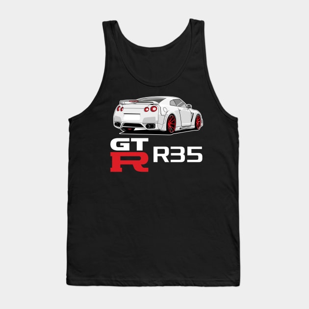 GTR R35 Tank Top by FungibleDesign